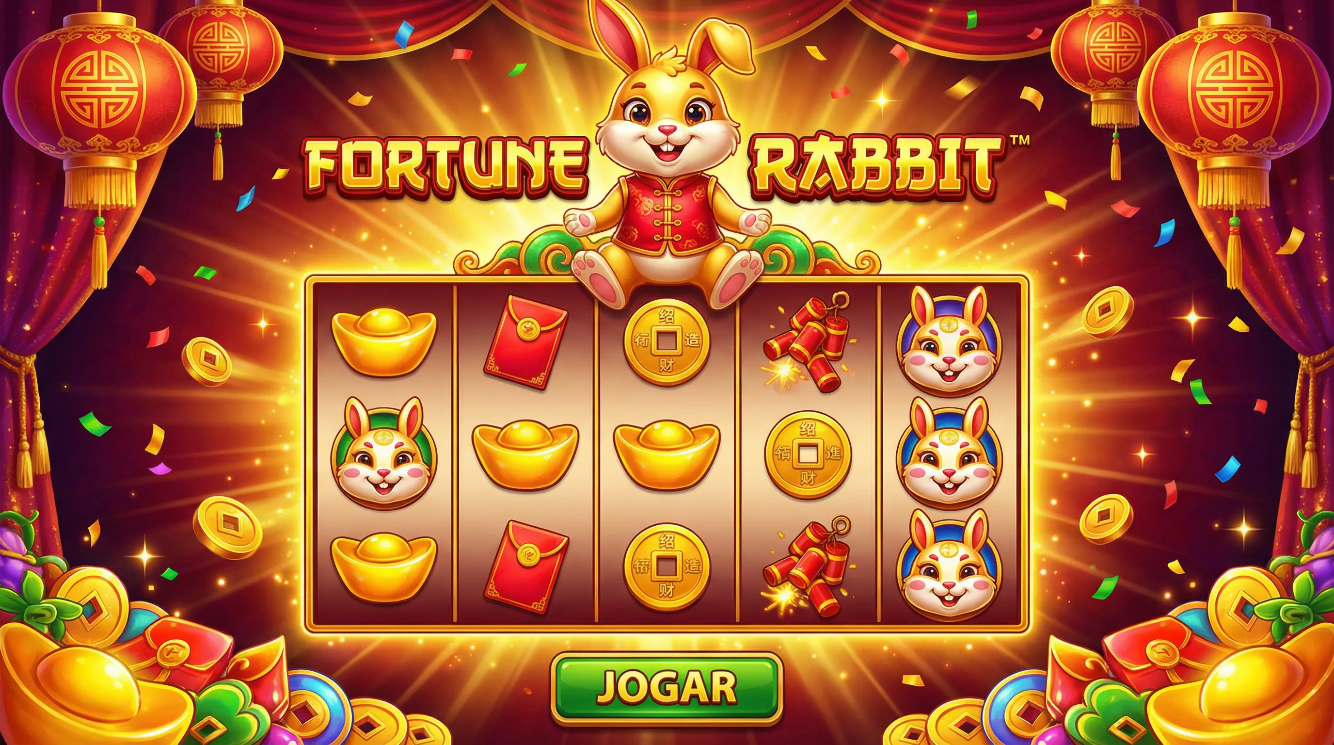 Fortune Rabbit - Caça-Níqueis da Sorte no afun
